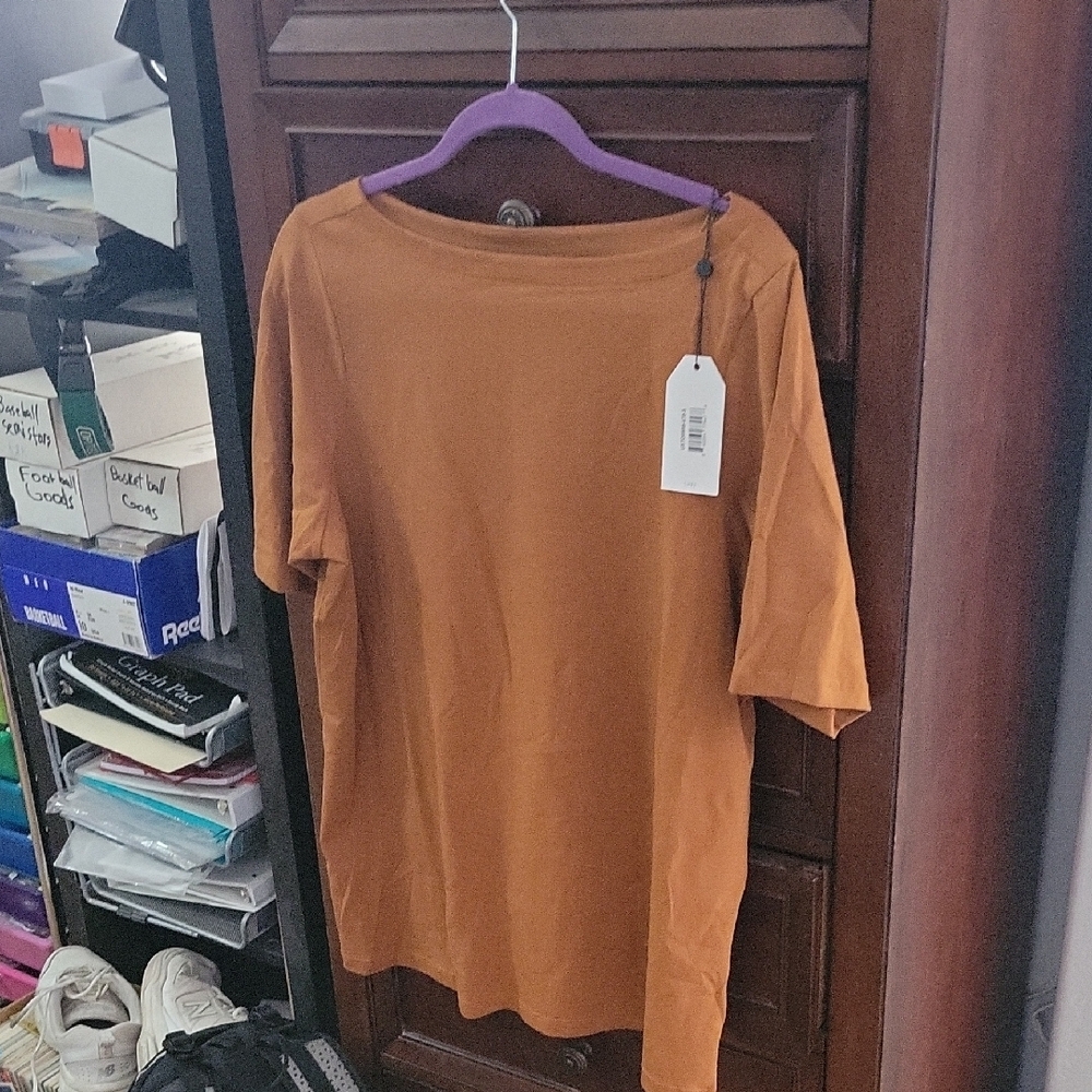 Universal Standard Boatneck Tee